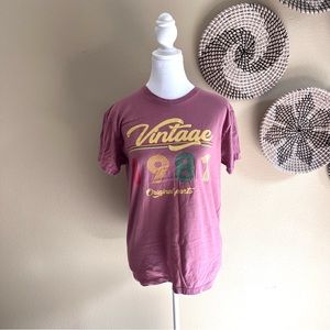 Vintage 1981 Pink Medium T Shirt